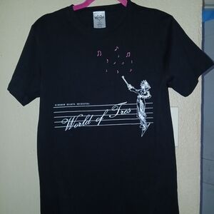 Disney Black Kingdom Hearts Orchestra T-Shirt